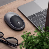 Ratón inalámbrico Bluetooth Satechi M1, recargable USB-C, compacto...