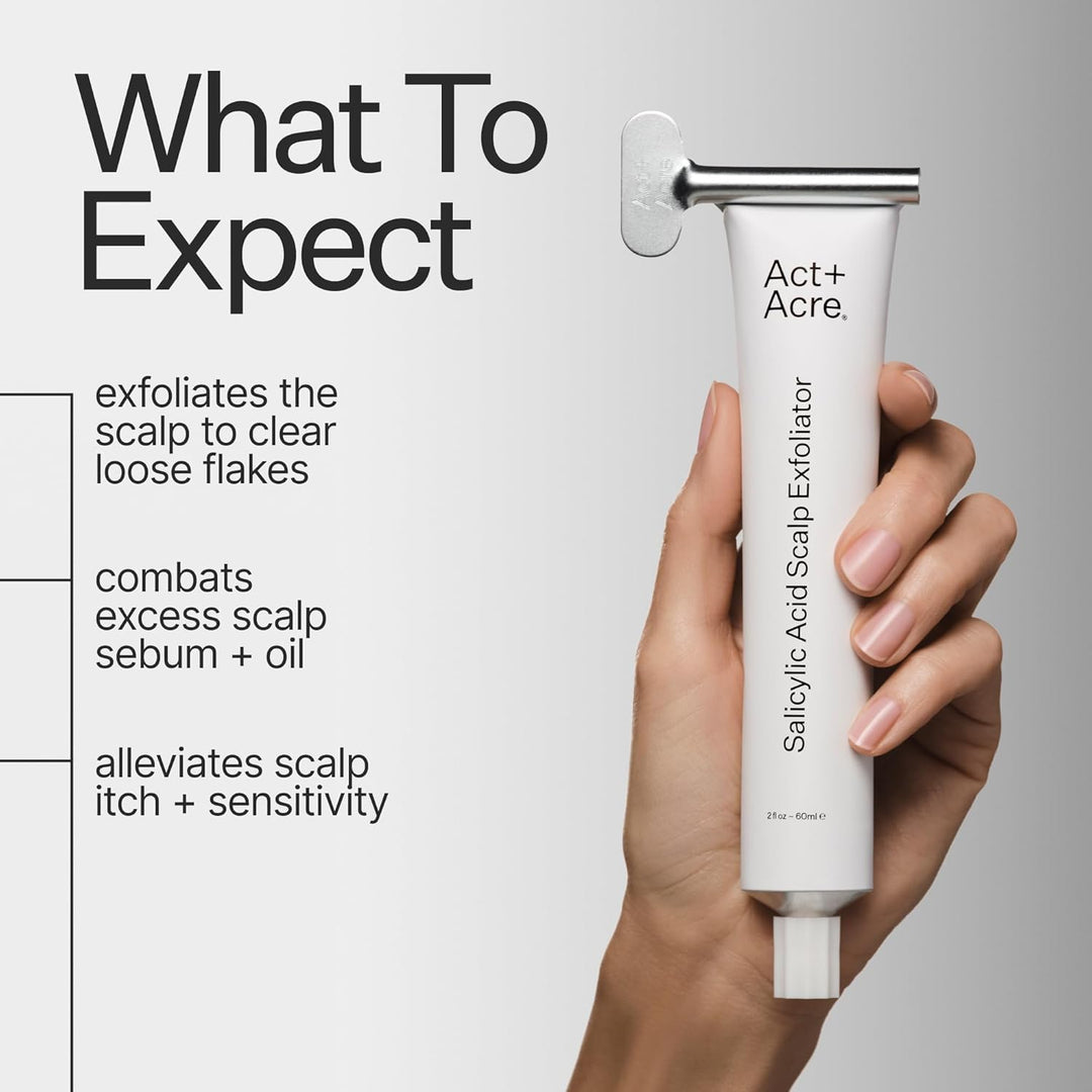 Act+ Acre Exfoliante de ácido salicílico procesado en frío | Para e...