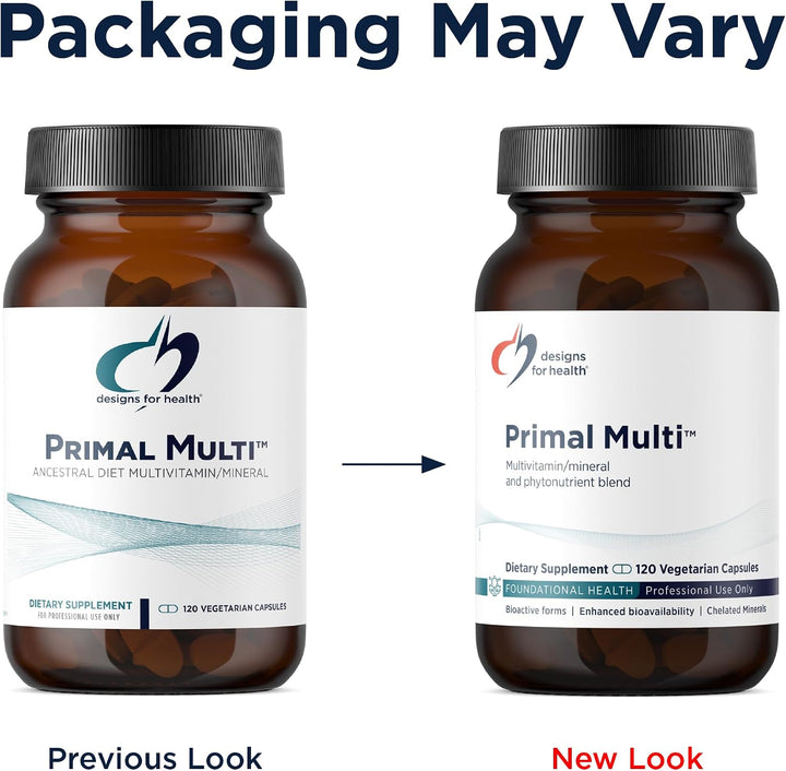 Designs for Health Primal Multi - Suplemento multivitamínico apto p...