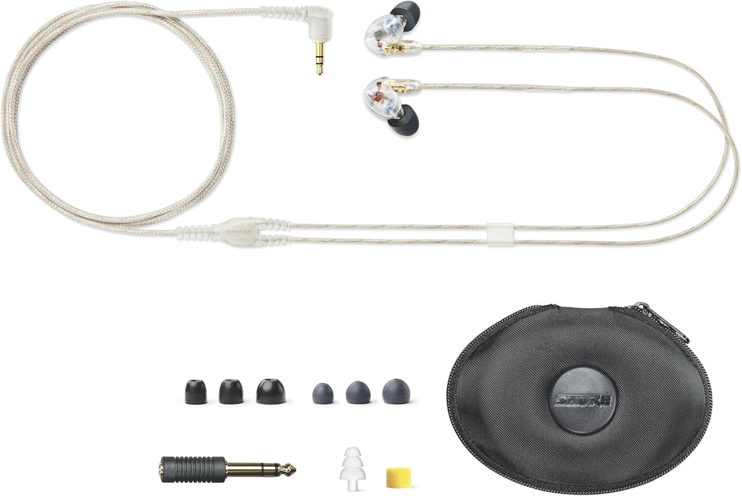 Auricular dual Shure MicroDriver de alta definición con cable desmo...