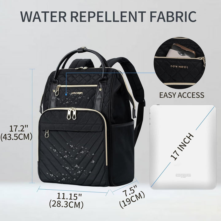 KROSER Mochila para Laptop de 17" Elegante Mochila Repelente al...