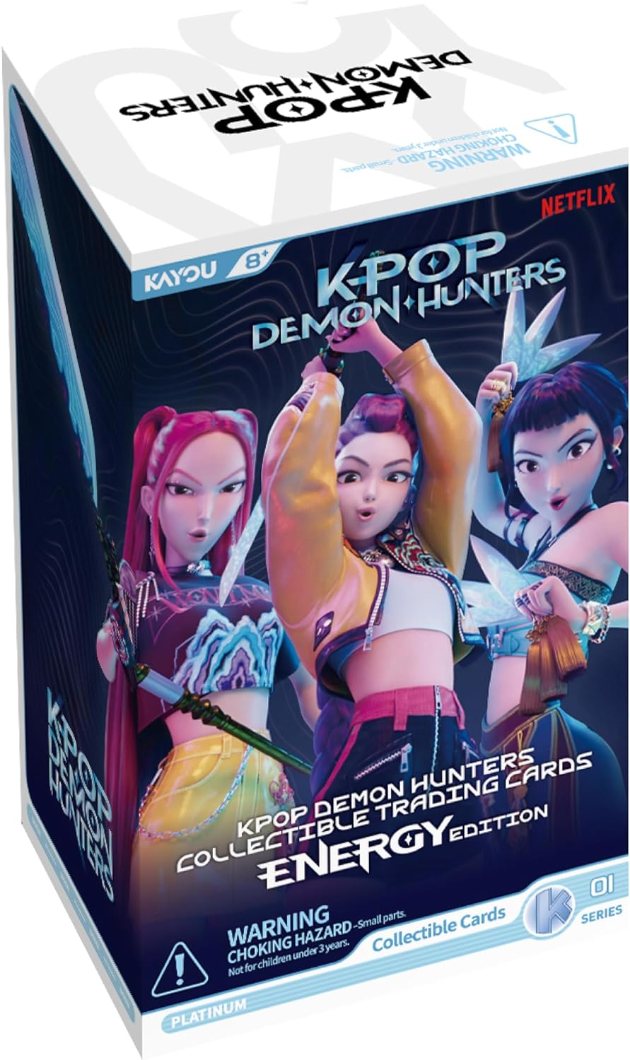 Kpop Demon Hunters - Tarjetas coleccionables edición energética