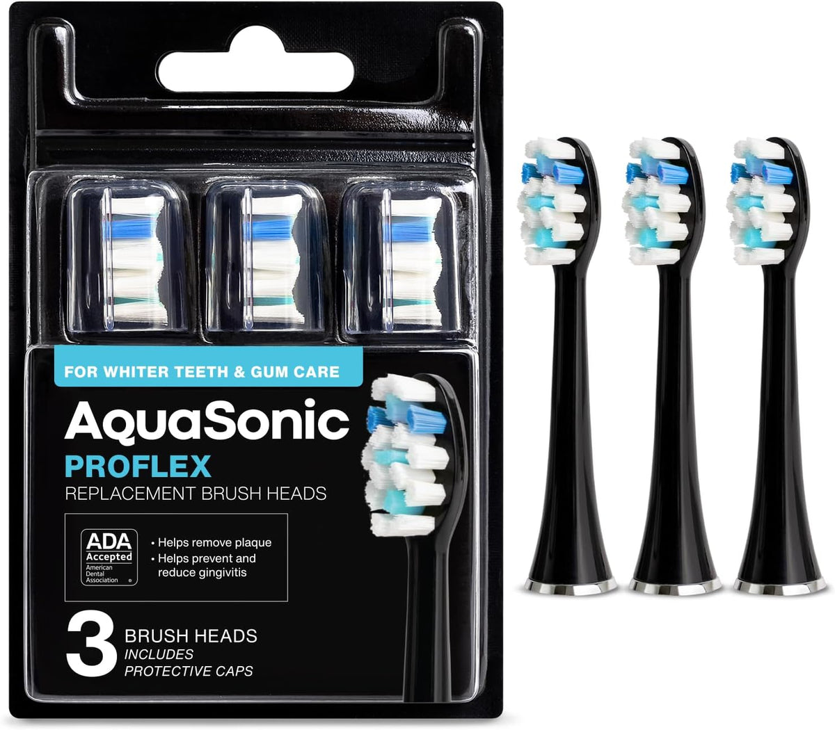 AquaSonic Cabezales de cepillo de repuesto originales Proflex | Ace...