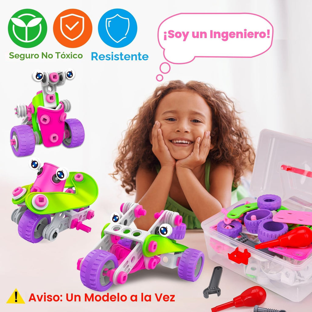 Juguetes educativos STEM para niñas de 4, 5, 6, 7, 8+ años, regalos de cumpleaños de Navidad