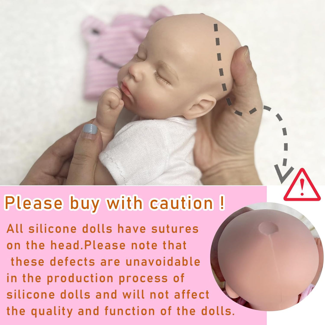 OtardDolls Muñecas Reborn de 33cm de Silicona para Niñas, Muñecas d...