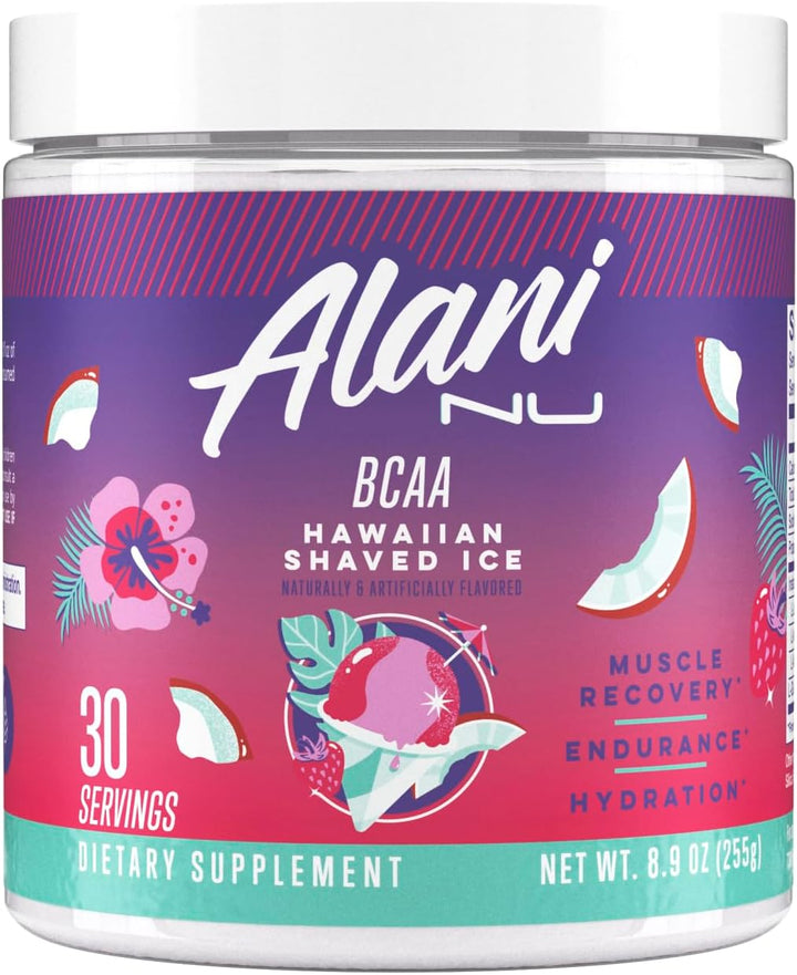 Alani Nu BCAA Hawaiian Shaved Ice | Aminoácidos Esenciales de Caden...