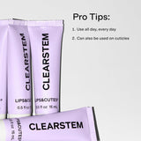 CLEARSTEM LIPS&amp;CUTES Bálsamo labial y cuidado de cutículas, bál...