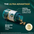 NEURIVA Suplemento Ultra Brain - 60 cápsulas