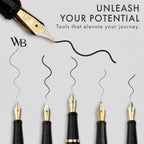 Wordsworth & Black Juego de pluma estilográfica de lujo para escribir, 6