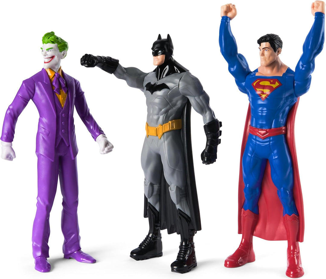 DC Comics Figura de acción de superhéroe: Batman, Superman y el Jok...