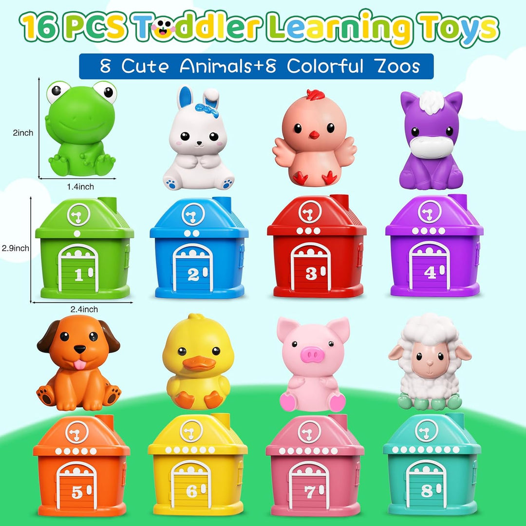 Juego de tren para niños pequeños de 2 a 4 años, juguetes para niño...