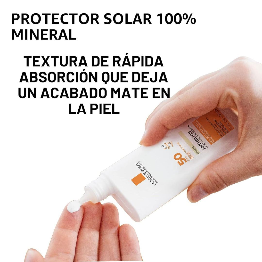 La Roche-Posay Anthelios Sunscreen SPF 40, Ultra-Light Fluid Broad...
