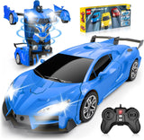 Qumcou Auto de control remoto de transformación, autos RC para niño...