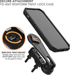 Rokform Funda resistente para iPhone 16 Pro Max + soporte de teléfono para motocicleta