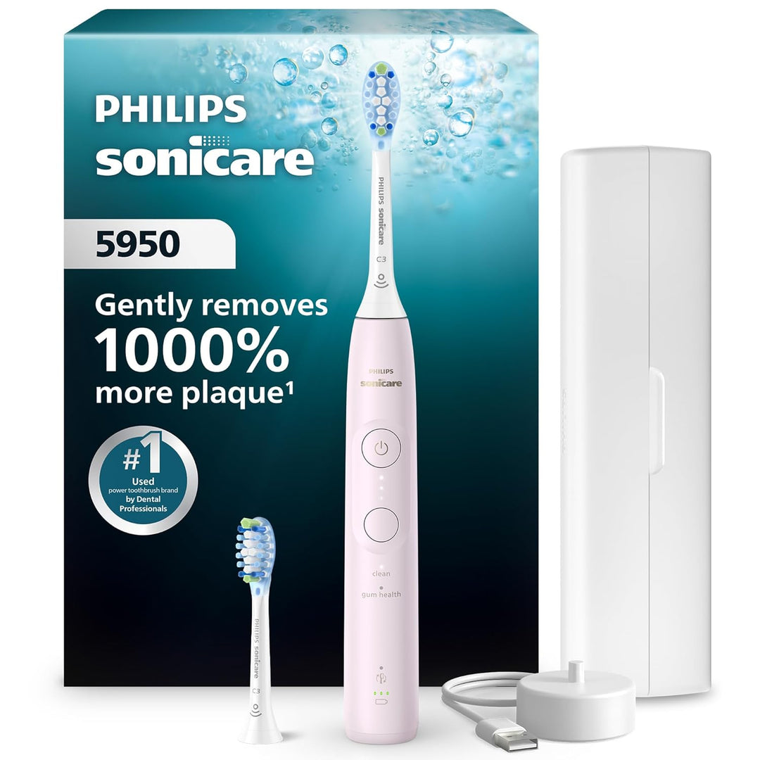 Philips Sonicare Cepillo de dientes eléctrico serie 5950, con senso...
