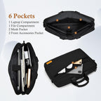 bagasin 15 15.6 16 pulgadas ordenador portátil PC bolsa de hombro bolsa de