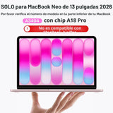 Soonjet Invisible Armor - Funda para MacBook Neo de 13 pulgadas 202...