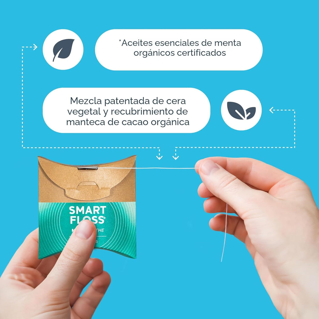 drTung's Smart Floss Mint para dientes \u2013 Hilo dental expan...