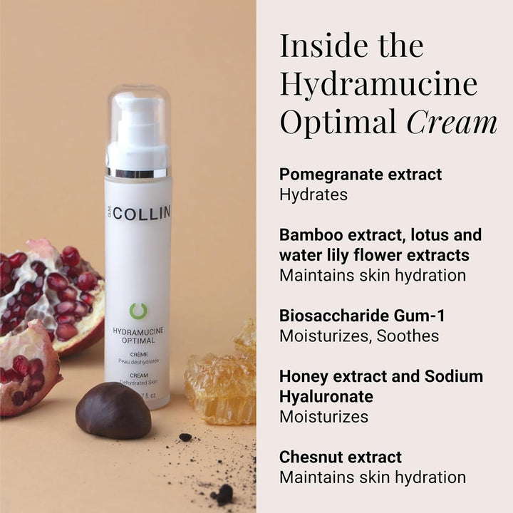 GM COLLIN Colección Hydramucine - Niebla, leche limpiadora, crema f...
