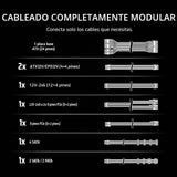 CORSAIR RM850e ATX 3.1 PCIe 5.1 Ready Fuente de alimentación comple...