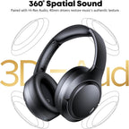 Auriculares inalámbricos sobre la oreja, auriculares portátiles, cómodos orejeras para correr, senderismo, uso en la oficina