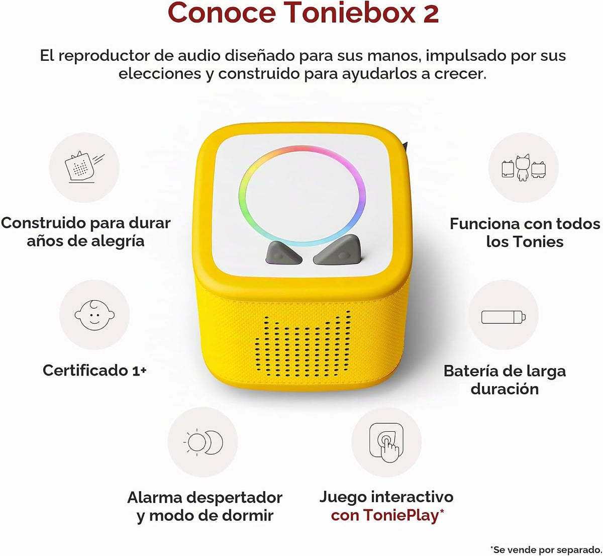 Toniebox - Juego de iniciación de 2 reproductores de audio Pokémon para
