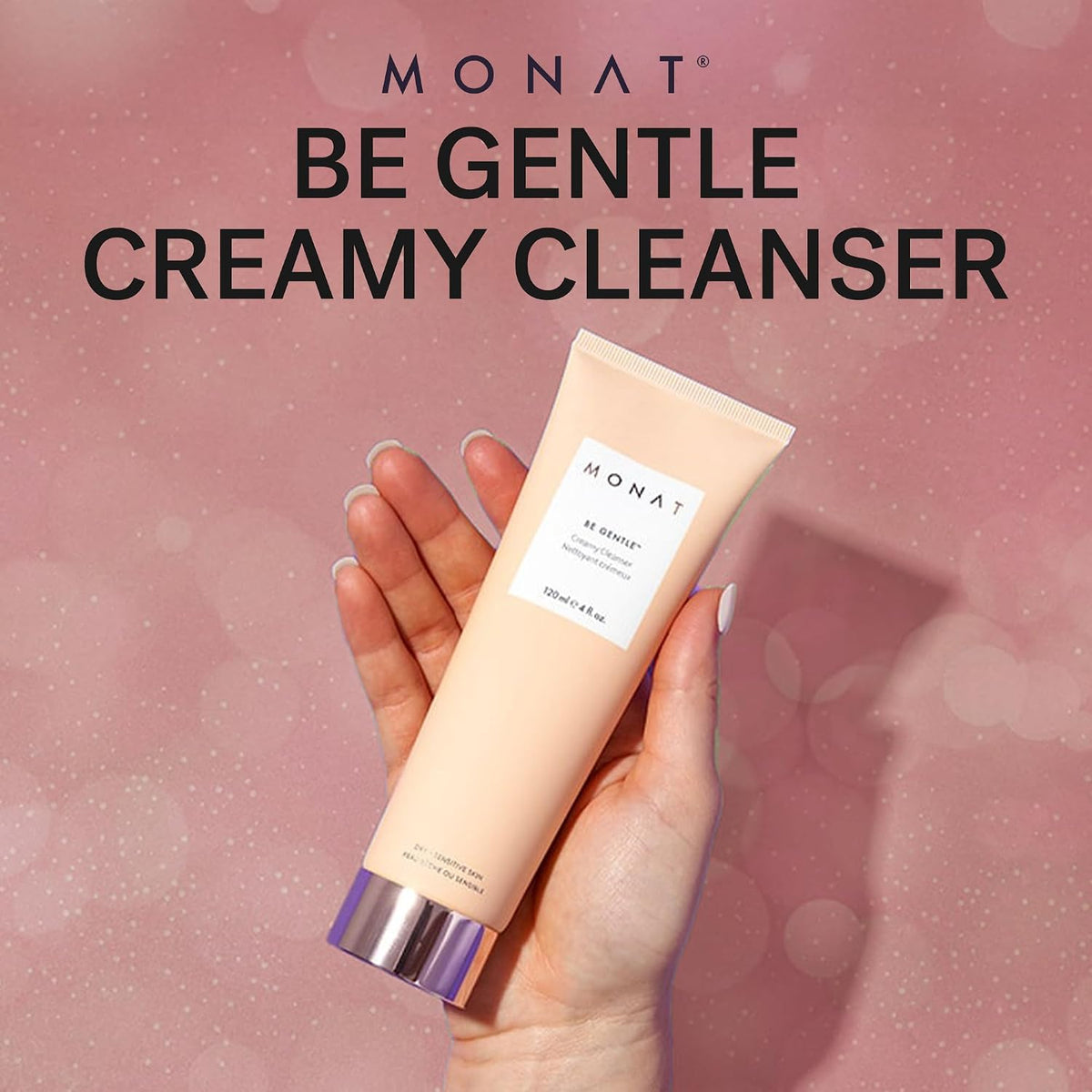 MONAT Be Gentle Creamy Cleanser - Limpiador facial suave que limpia...