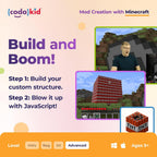 CodaKid Coding Box para niños - Actividad de Modding de Minecraft y Diseño de Juegos en Java, Edades 9+ - Incluye 12 meses de acceso y soporte de mentor en línea