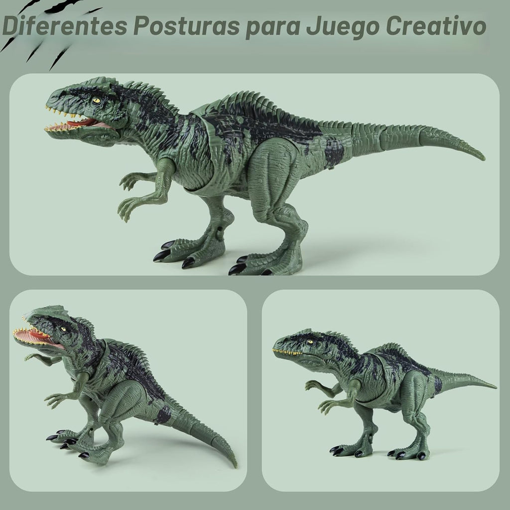 Giganotosaurus Dinosaur Toys para niños 3-5 y 5-7, Figura de acción de dinosaurio