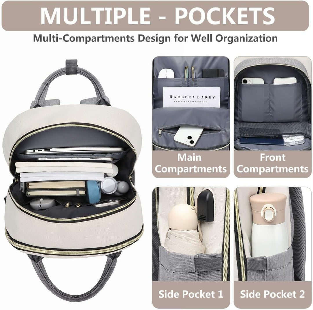 bagswan Mochila para Laptop para Mujeres Bolsa, 15,6 pulg.
