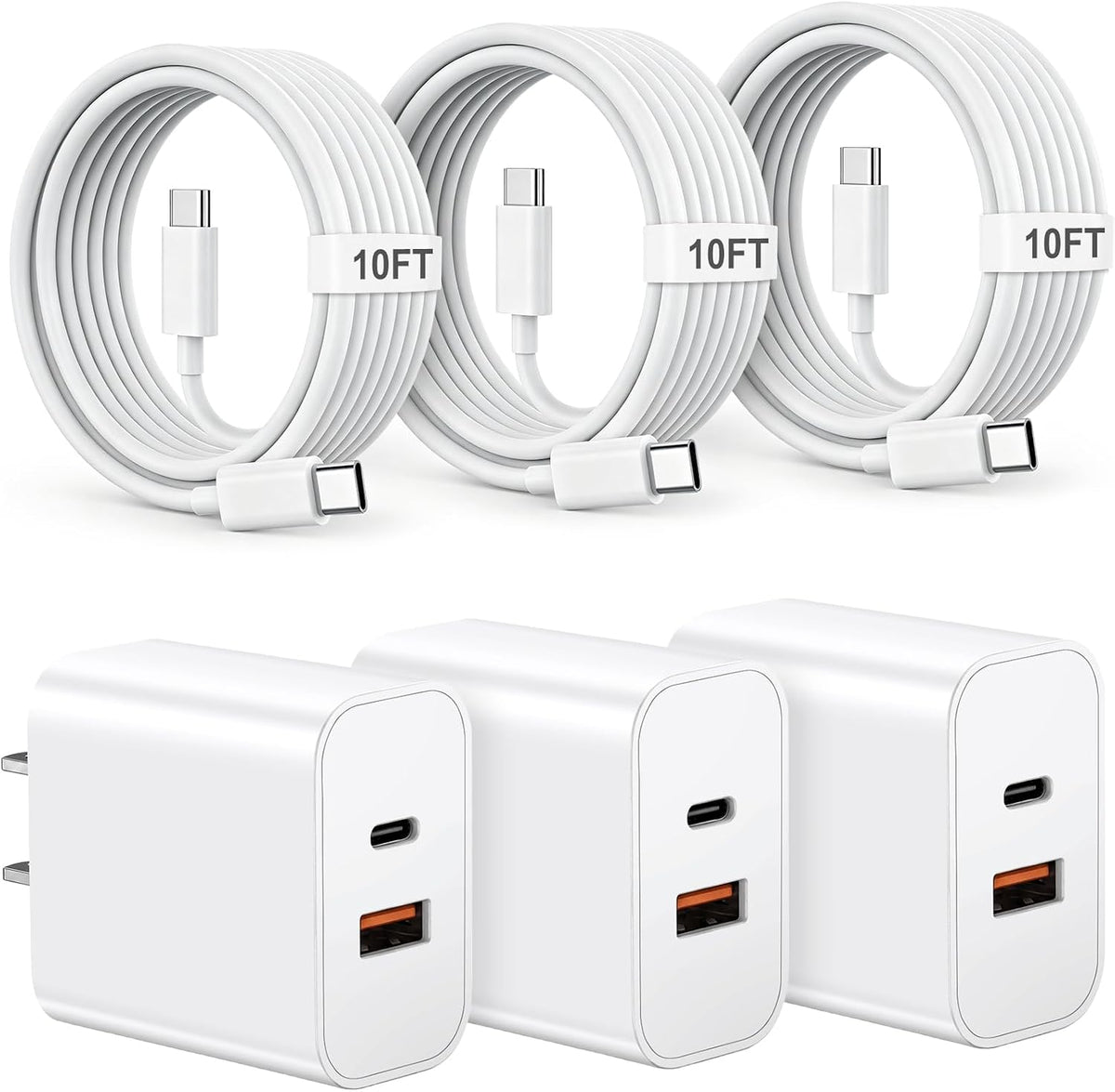 iPhone 18 17 16 15 cargador de carga rápida tipo C cargadores USB C