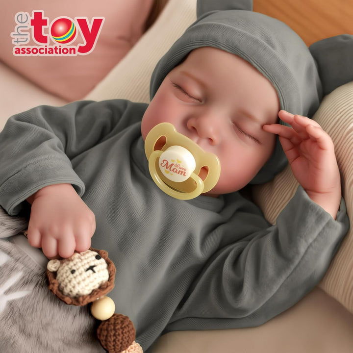 JIZHI Reborn Baby Dolls Boy - Muñeca de bebé recién nacida realista...