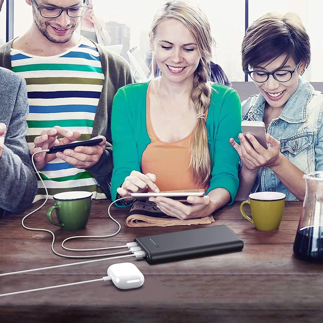 Cargador portátil de 36800 mAh, cargador de batería externa PD de c...