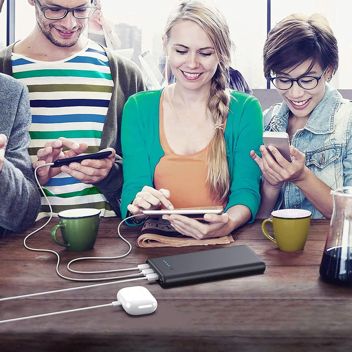 Cargador portátil de 36800 mAh, cargador de batería externa PD de c...