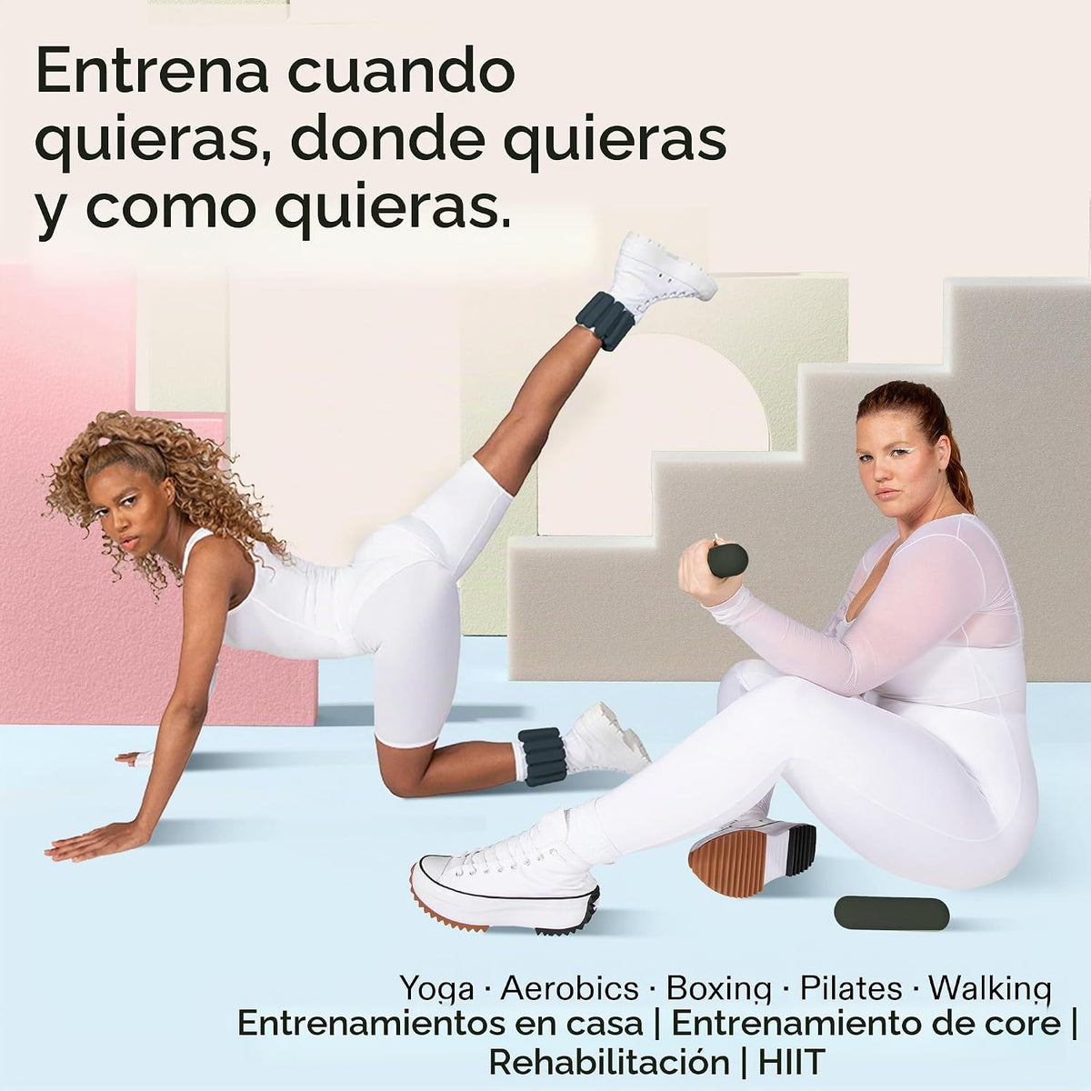 Bala Bangles & Bala Bars - Equipo de entrenamiento en casa, color carbón