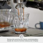 Breville BES870BTR Barista Express - Máquina de café expreso, trufa negra