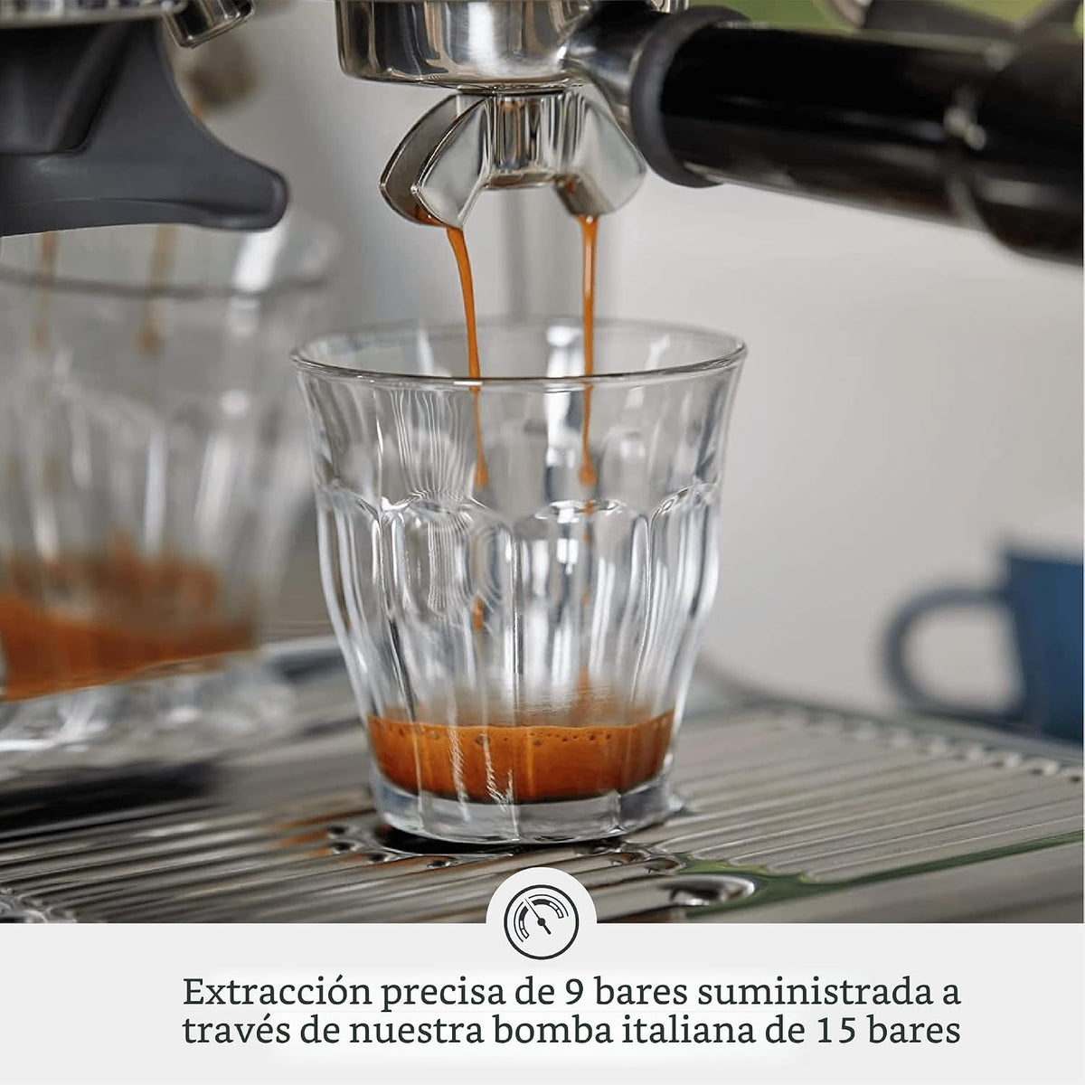 Breville BES870BTR Barista Express - Máquina de café expreso, trufa negra