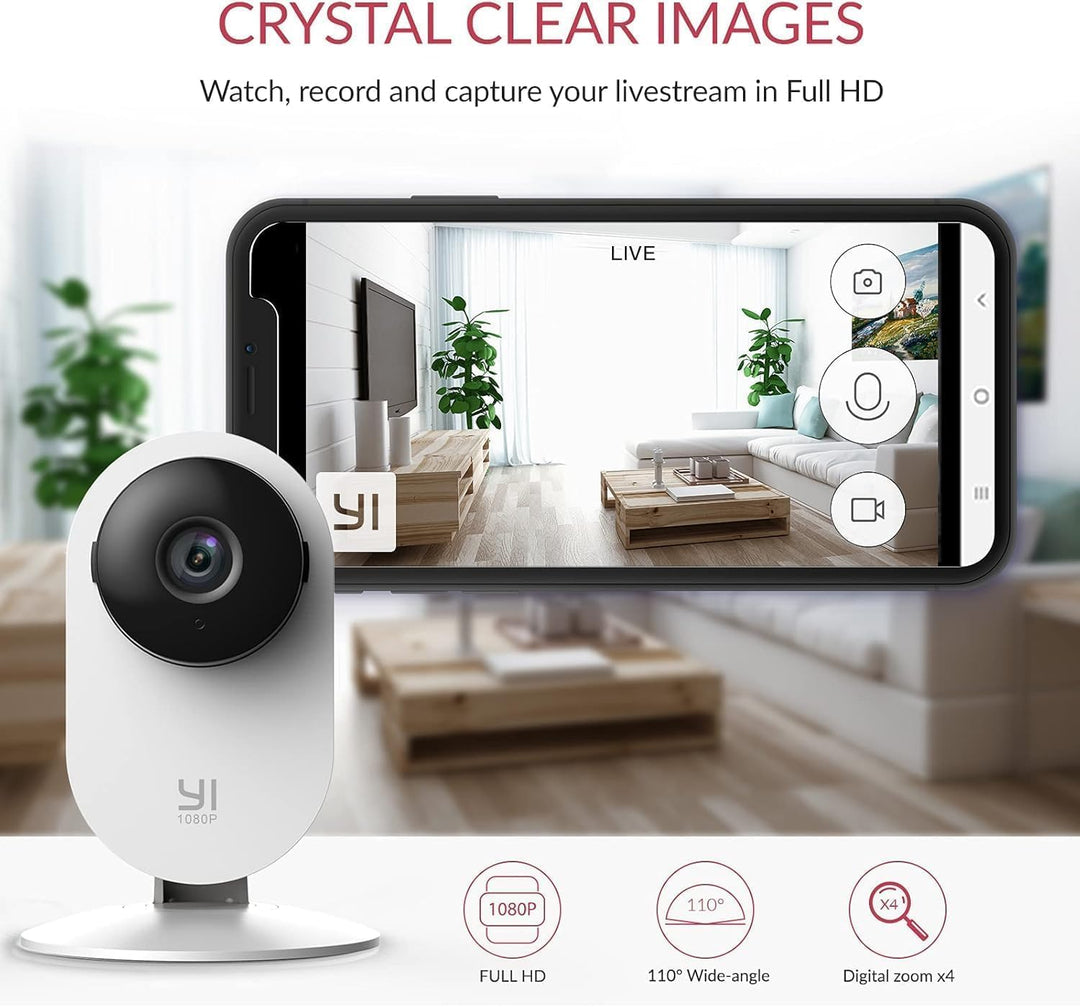 Cámara de seguridad para el hogar YI Pro 2K cámara