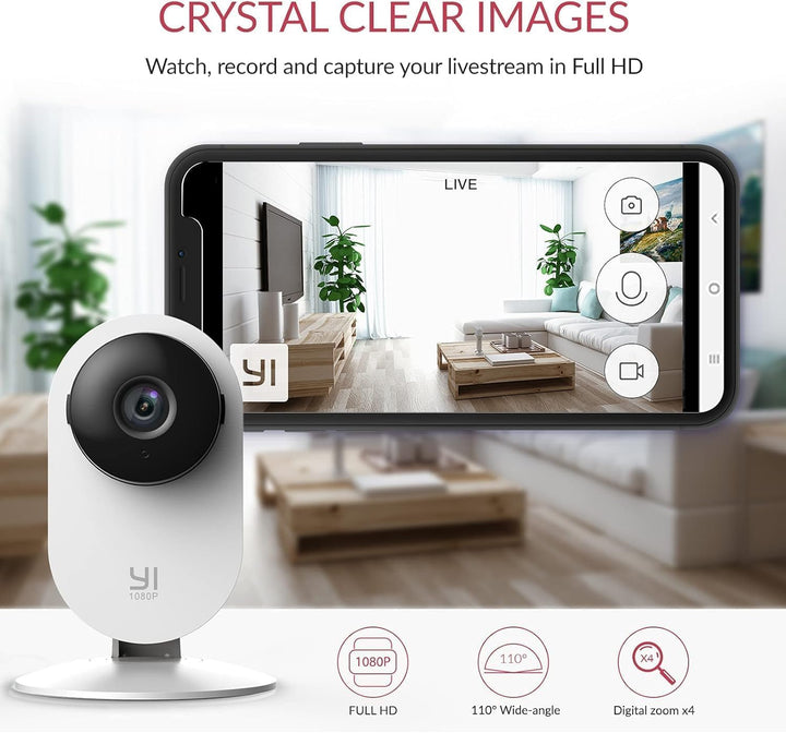 Cámara de seguridad para el hogar YI Pro 2K cámara