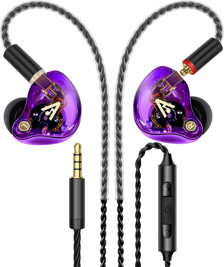 Audiovance Vibes 202M - Auriculares con cable con monitor de oído H...