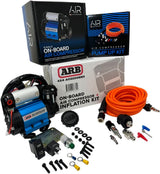 Kit de inflado ARB Compresor de aire y manguera de aire naranja Kit...