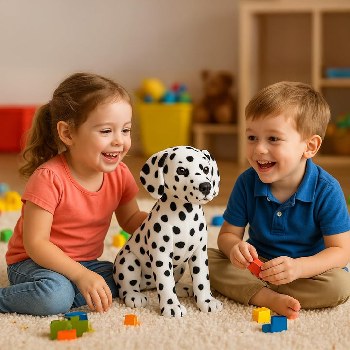 WEIGEDU Animales de Peluche Dálmata, Dálmata de Peluche, Juguetes d...