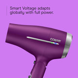 Conair Worldwide Secador de pelo con mango plegable con concentrado...