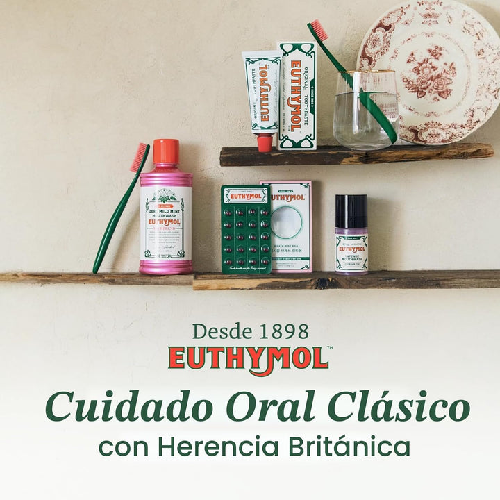 EUTHYMOL Pasta de dientes rosa original (3.7 fl oz\/paquete de 1) -...