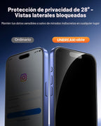 UNBREAKcable Protector de Pantalla de Privacidad para iPhone 16, Paquete de 2