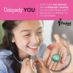 Paquete de joyas de flores y colgantes de origami – Divertido juego de regalo de artes y manualidades para niñas de 8 a 12 años – Crea flores de papel y collares personalizados en casa
