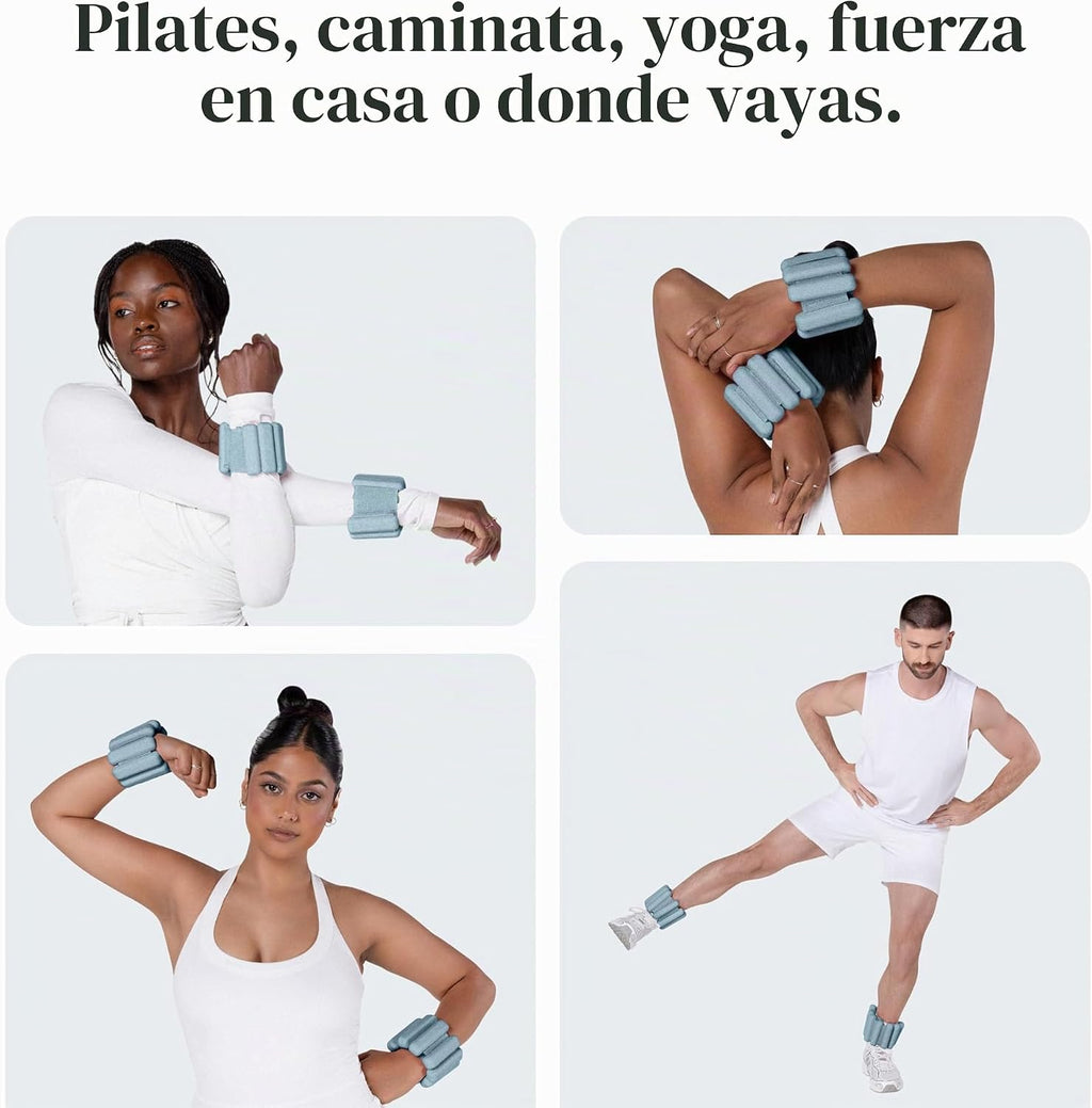 Bala Brazaletes para muñeca y tobillo para mujeres y hombres