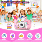 Cámara Mejorada para Niños y Niñas, Cámara Digital para Selfie con...
