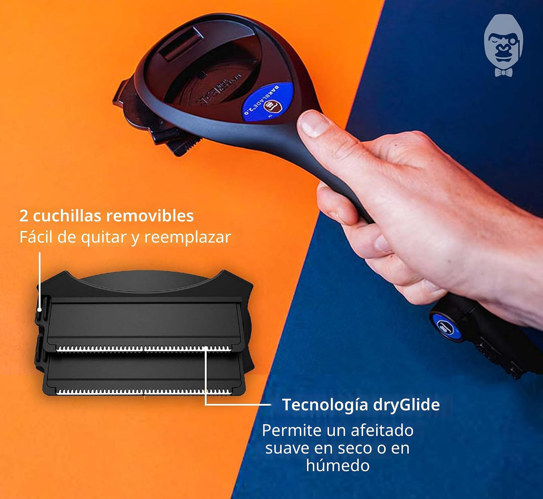 BAKblade 2.0 Plus \u2013 Depilador de espalda para Hombres \u2013 2...