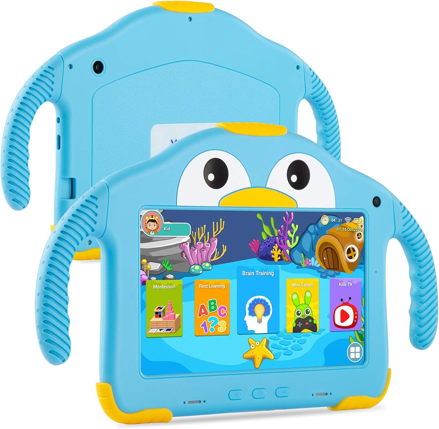 Tablet para niños pequeños Tablet Android para niños con WiFi doble...